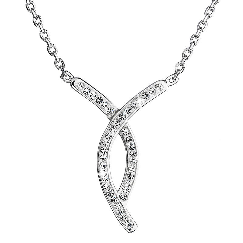 Náhrdelník se Swarovski Elements 32018.1 Krystal