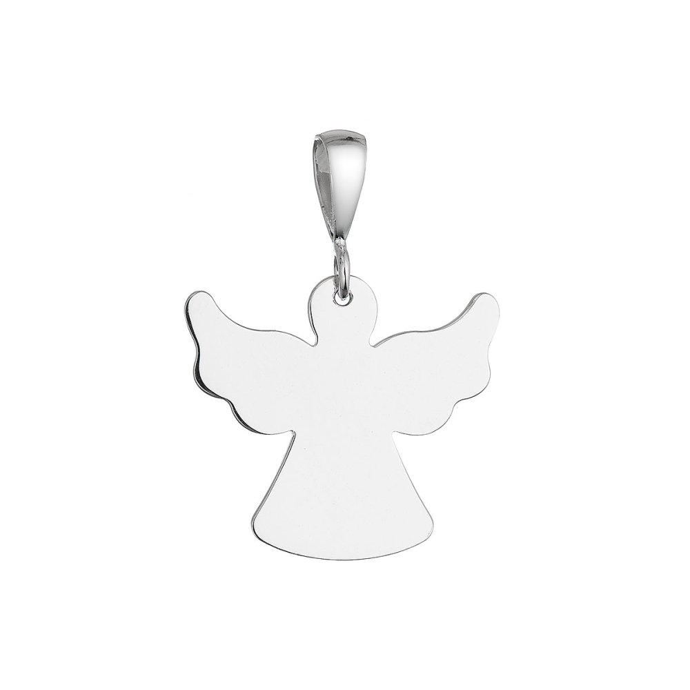 Stříbrný přívěsek anděl 64091