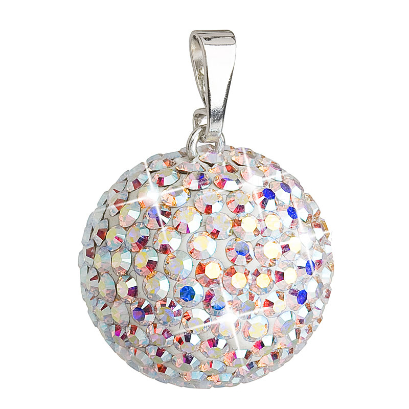 Přívěsek se Swarovski Elements kulička 34081.2 AB