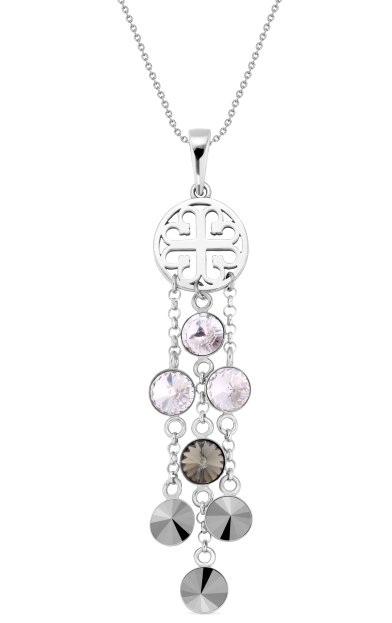 Náhrdelník se Swarovski Elements Dream Catcher NDR1122SS29CH Krystal