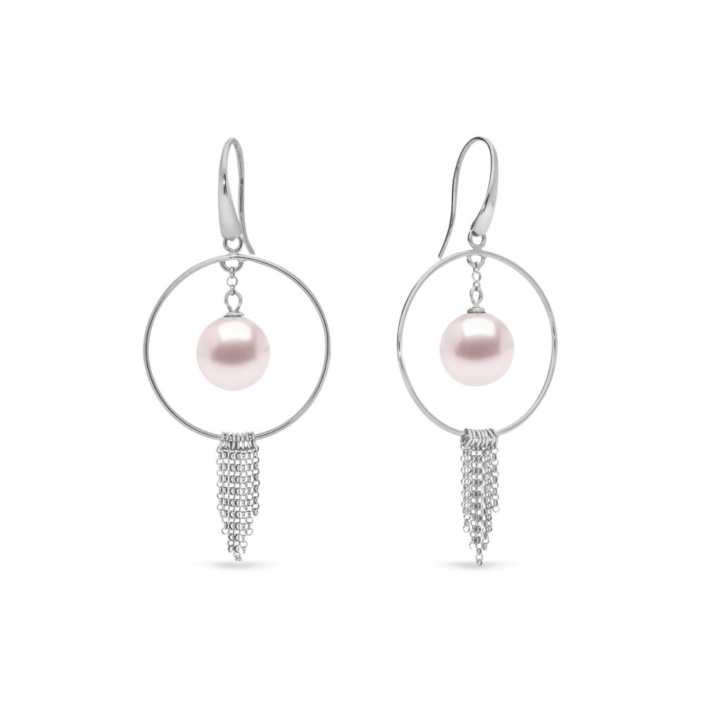 Náušnice růžové se Swarovski Elements Eden KWRD581812R Rosaline