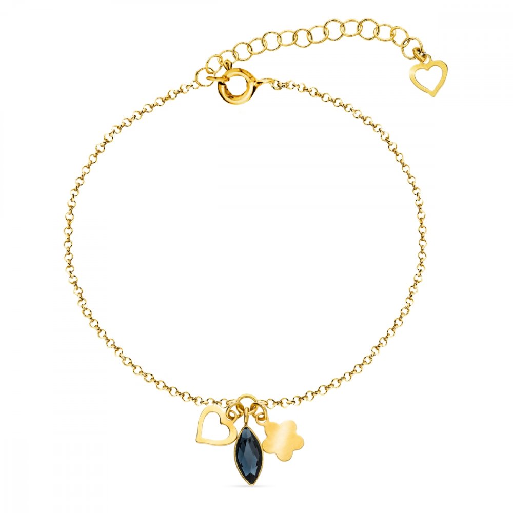Levně Náramek černý se Swarovski Elements Serenity BGMIX2201GT Graphite