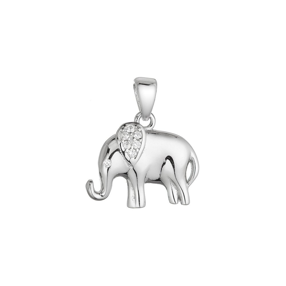 Stříbrný přívěsek sloník 14055.1