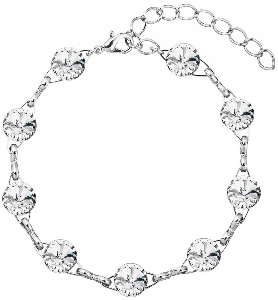 Náramek Rivoli se Swarovski Elements Krystal 8 mm