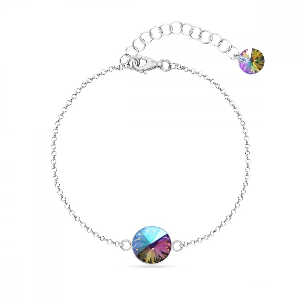 Náramek měnivý se Swarovski Elements Candy B1122SS47PS Paradise Shine