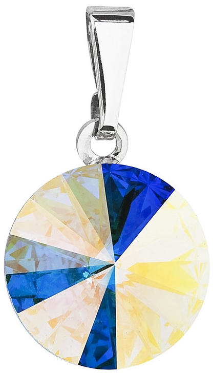 Přívěsek Rivoli se Swarovski Elements Krystal AB 12 mm