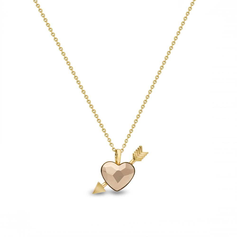 Náhrdelník srdce se Swarovski Elements Heart NSG2808RG
