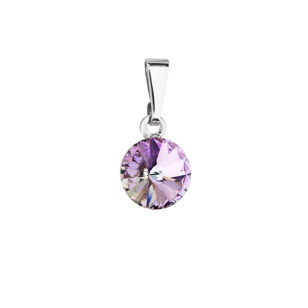 Přívěsek Rivoli se Swarovski Elements Vitrail Light 8 mm
