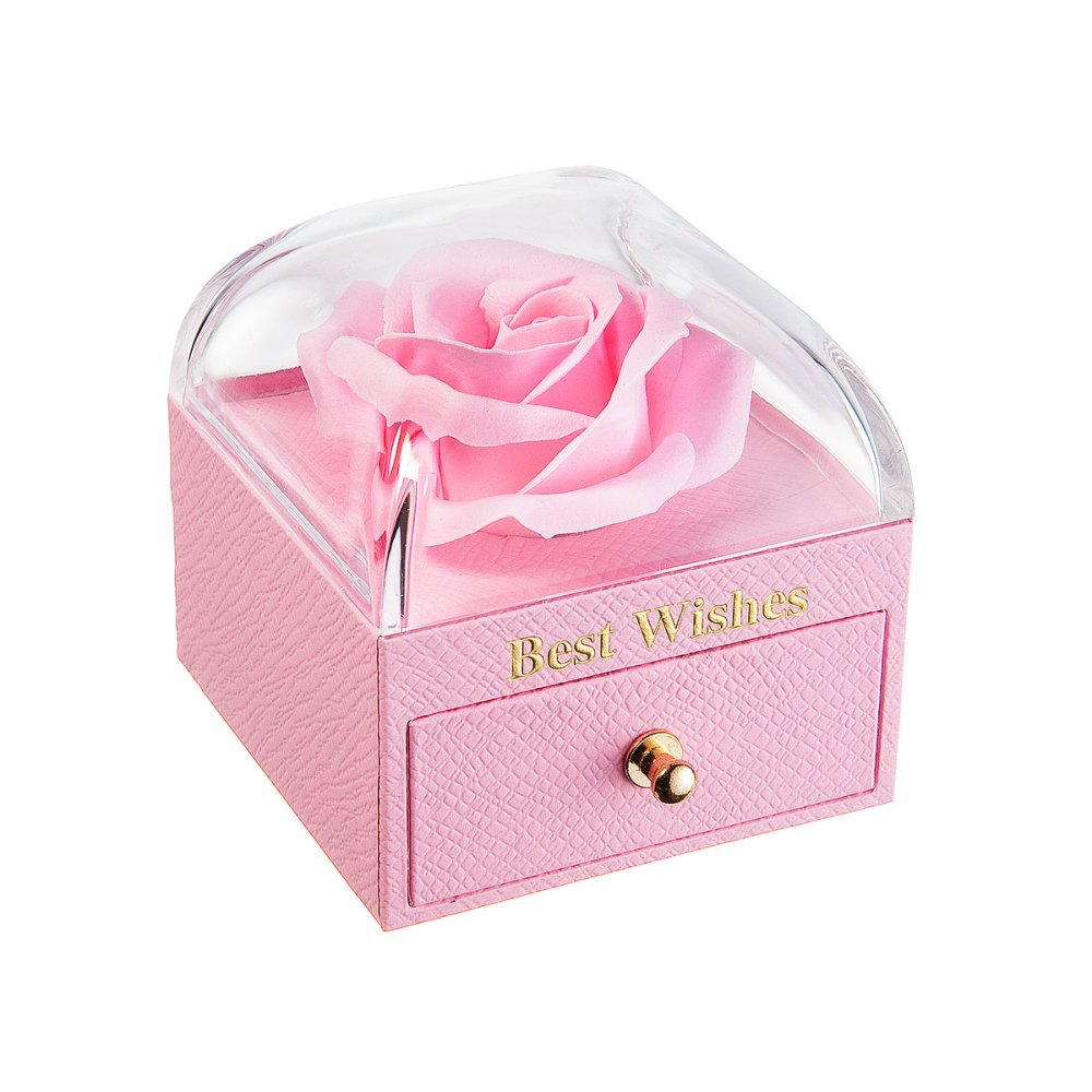 Dárková krabička květina KR0006 růžová