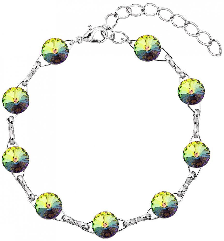 Náramek Rivoli se Swarovski Elements  Vitrail Medium 8 mm