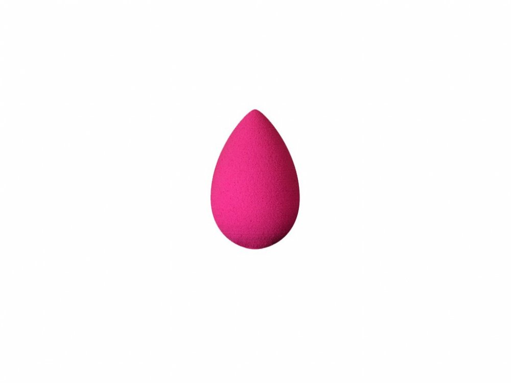 Levně Pěnová houbička na Make-up Beauty tmavě růžová 1 ks