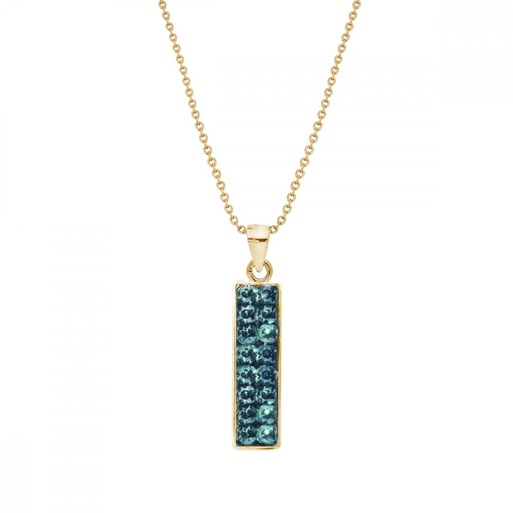 Náhrdelník zelený se Swarovski Elements Glow NGFMP1EM Emerald