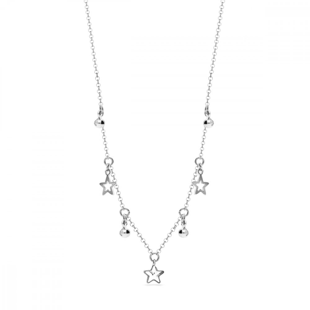 Náhrdelník čirý se Swarovski Elements Mirth NROLO28167C Krystal