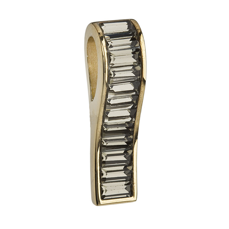 Přívěsek se Swarovski Elements 34800.3 Black diamond