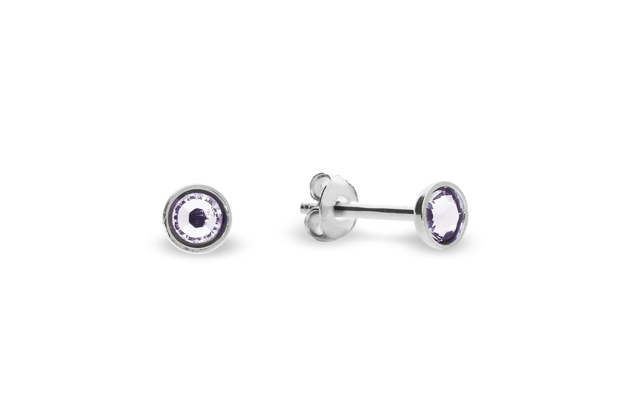 Náušnice čiré se Swarovski Elements Pinpoint Studs K2038SS10C Krystal