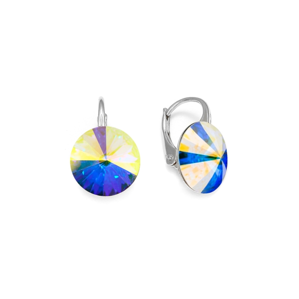 Levně Náušnice se Swarovski Elements Sweet Candy duhové K112212AB