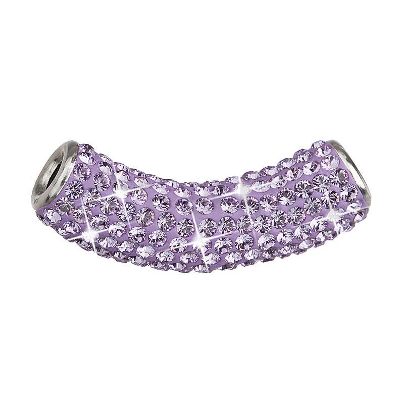 Přívěsek fialový se Swarovski Elements 34132.3 Violet Ultra
