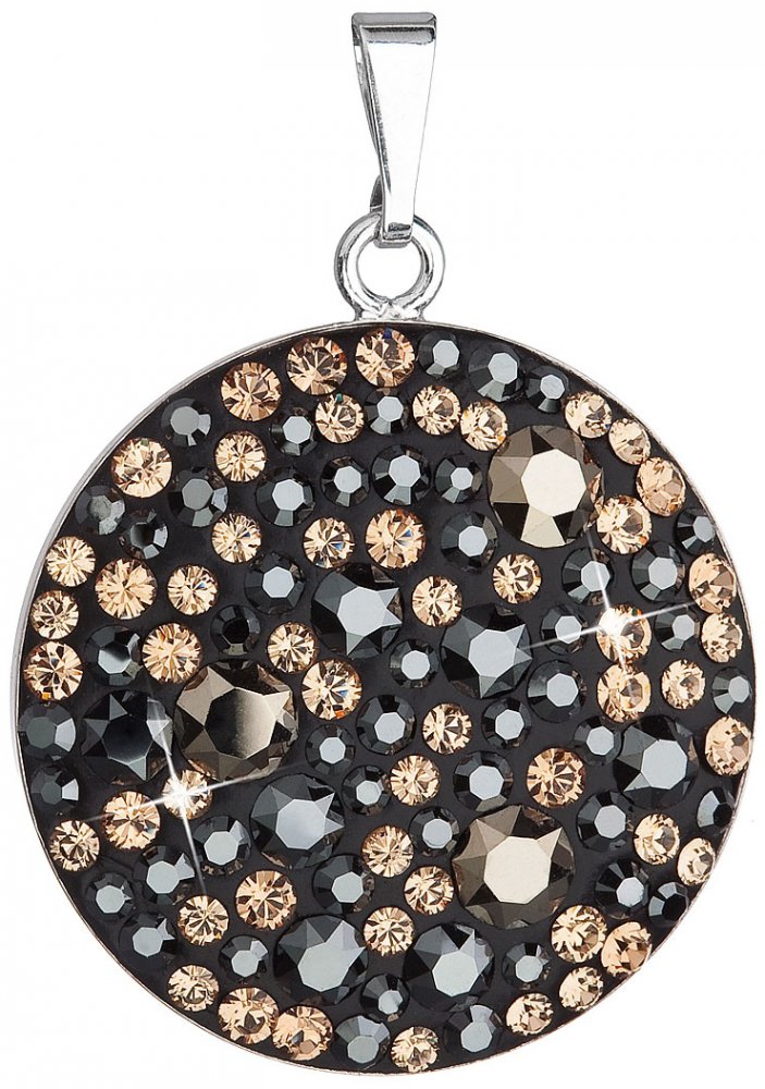 Levně Přívěsek se Swarovski Elements placka 34131.4 Colorado