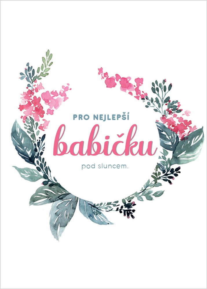 Levně Přání pro babičku