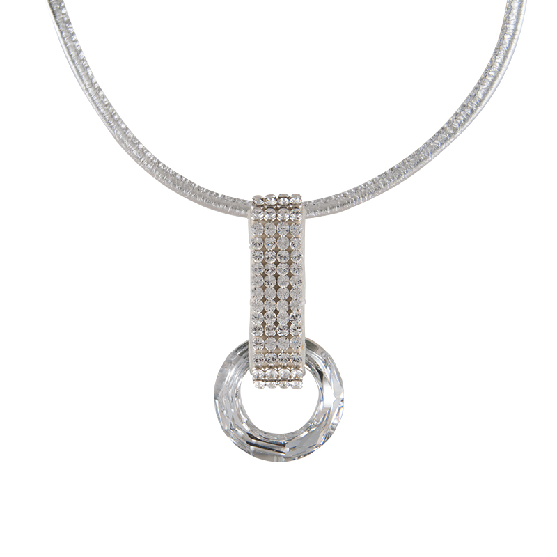 Cango & Rinaldi náhrdelník s přívěskem se Swarovski Elements kruh