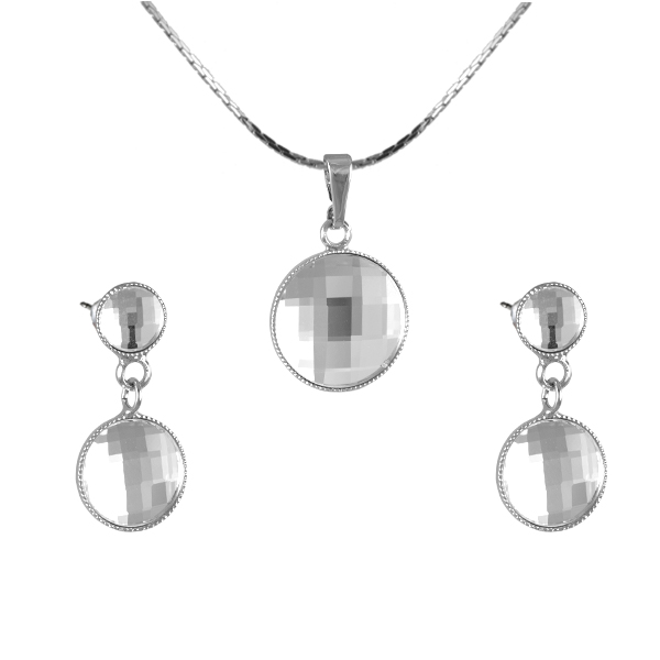 Souprava se Swarovski Elements diskokolečko Krystal