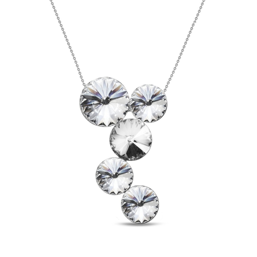 Náhrdelník se Swarovski Elements Lollipop NK1122C Krystal